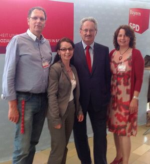 Herbert Lohmeyer, Anja König, Christian Ude und Ruth Müller