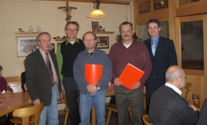 Ehrung verdienter Mitglieder